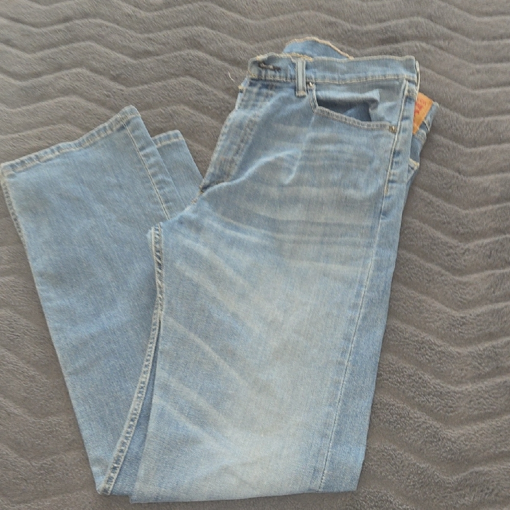 Levi's Sky Blue Denim Pants - Picture 9 of 11